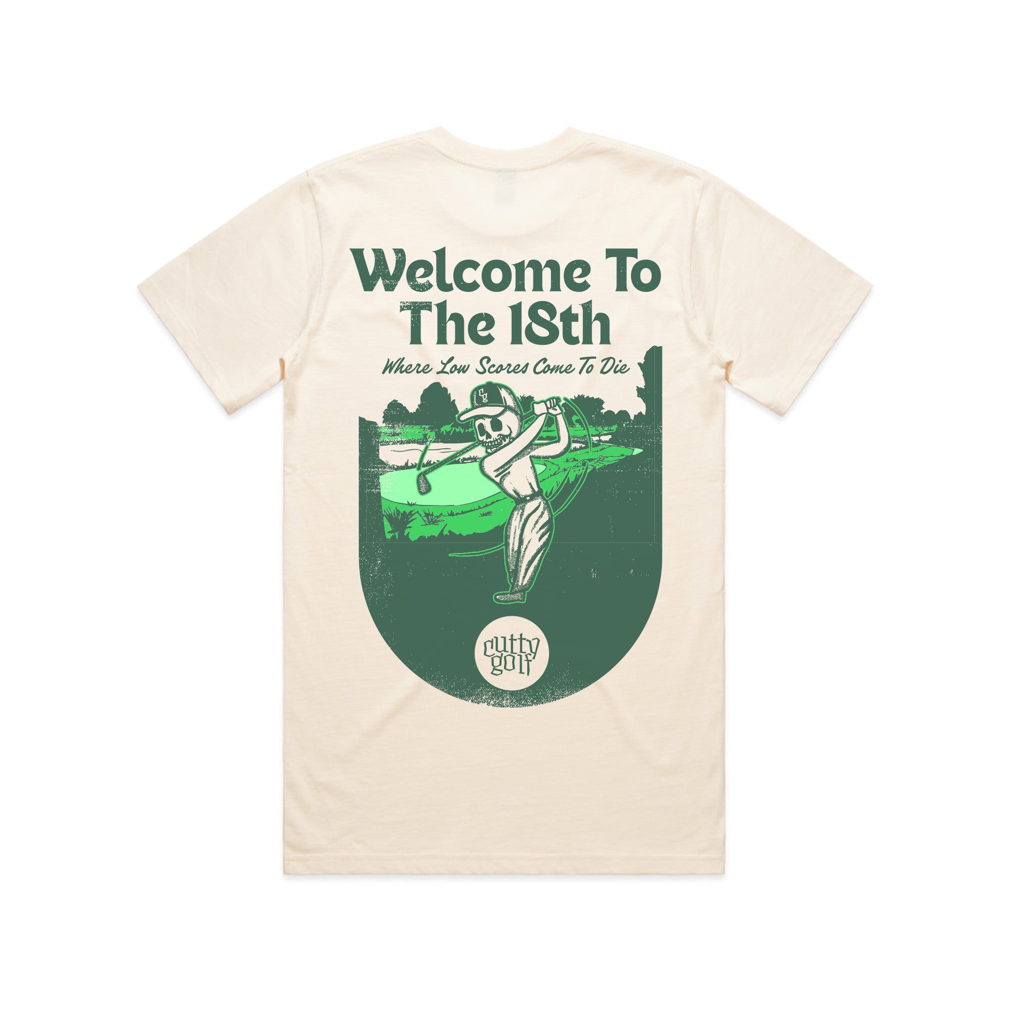 Cutty Golf Tee - Natural