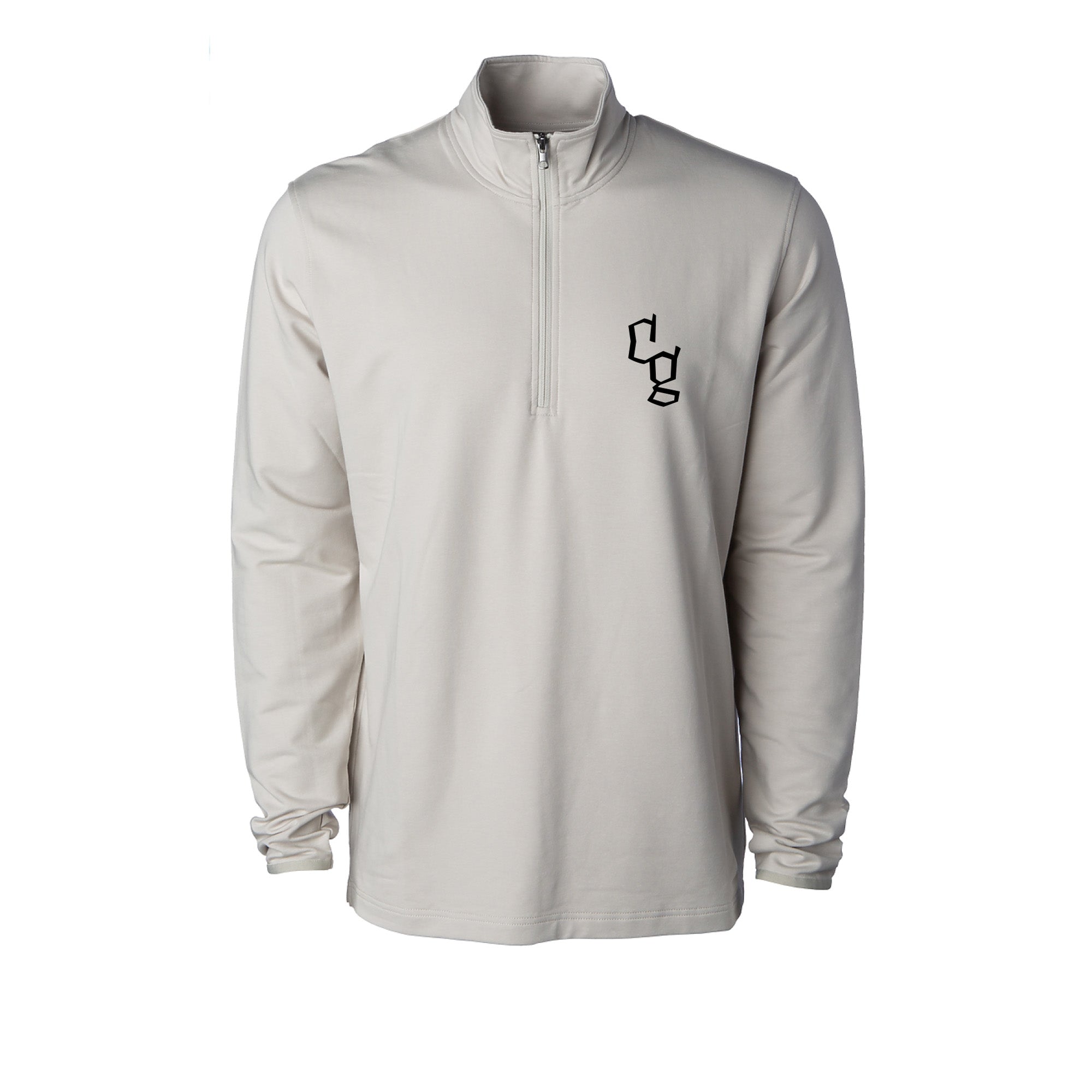 CG Quarter Zip - Smoke